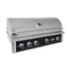 Wildfire Ranch Pro 42in Black 304 Stainless Steel Built In Gas Grill with Stainless Handle on Lid