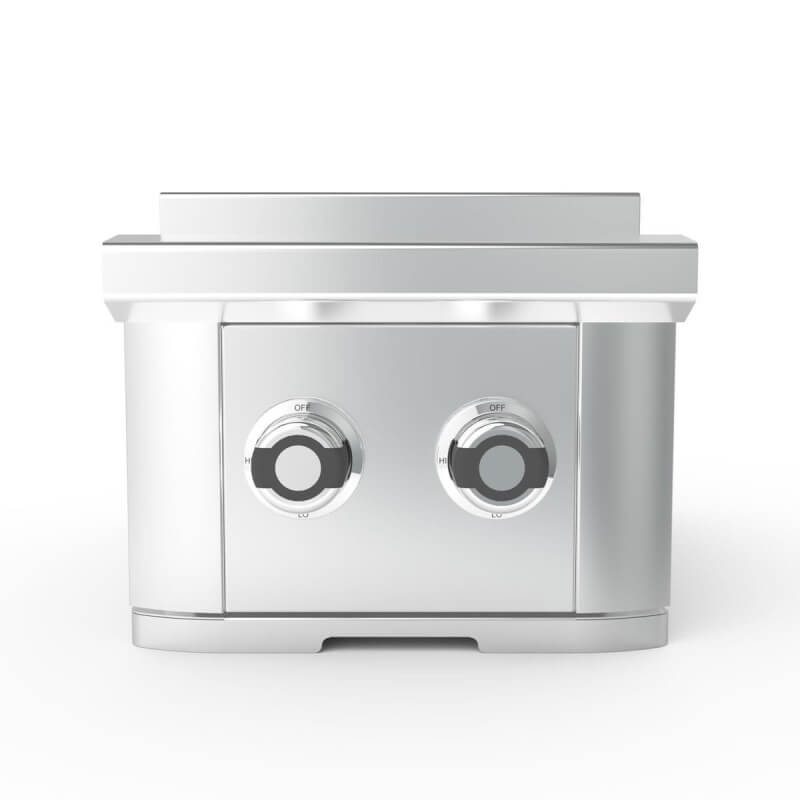 Wildfire Ranch Pro Stainless Steel Built-In Double Burner