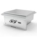 Wildfire Ranch Pro Stainless Steel Built-In Power Burner | Stainless Steel Lid