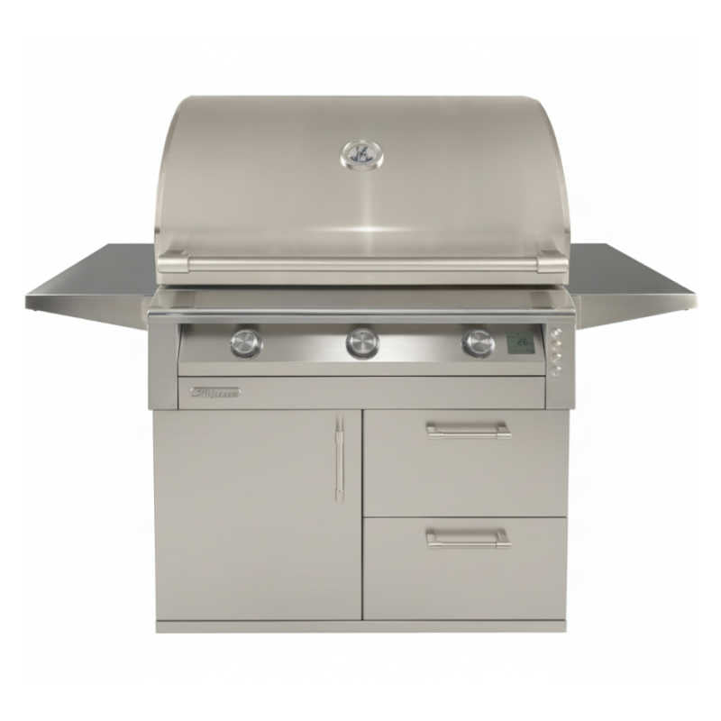 Alfresco 36 Intelligent Grill With Rotisserie | Stainless Steel