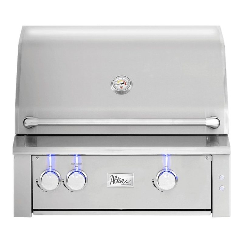 American Made Grills Alturi 30 Inch Built-In Gas Grill With Rotisserie