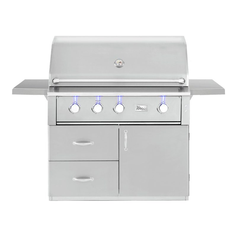 American Made Grills Alturi 42 Inch Freestanding Gas Grill With Rotisserie