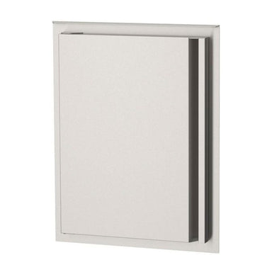 AOG 14x20 Inch Vertical Single Access Door Left Hinge Stainless Steel 2026