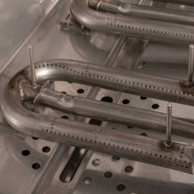 AOG L-Series Gas Grill Stainless Steel Burners Flame Thrower Ignition Overview