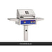 AOG L-Series 24-Inch Gas Grill on In-Ground Post Founders Blue Panel 2026
