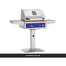 AOG L-Series 24-Inch Gas Grill on Patio Post Founders Blue Panel 2026