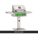 AOG L-Series 24-Inch Gas Grill on Patio Post Frontier Green Panel 2026