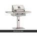 AOG T-Series 24-Inch Gas Grill on Patio Post Smokehouse Gray Panel 2026