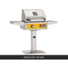 AOG L-Series 24-Inch Gas Grill on Patio Post Torchlight Yellow Panel 2026