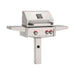 AOG L-Series 24-Inch In-Ground Post Gas Grill Stainless Reference Front View