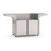 AOG L-Series 36-Inch Portable Cart Base Accent White Panel Doors Closed