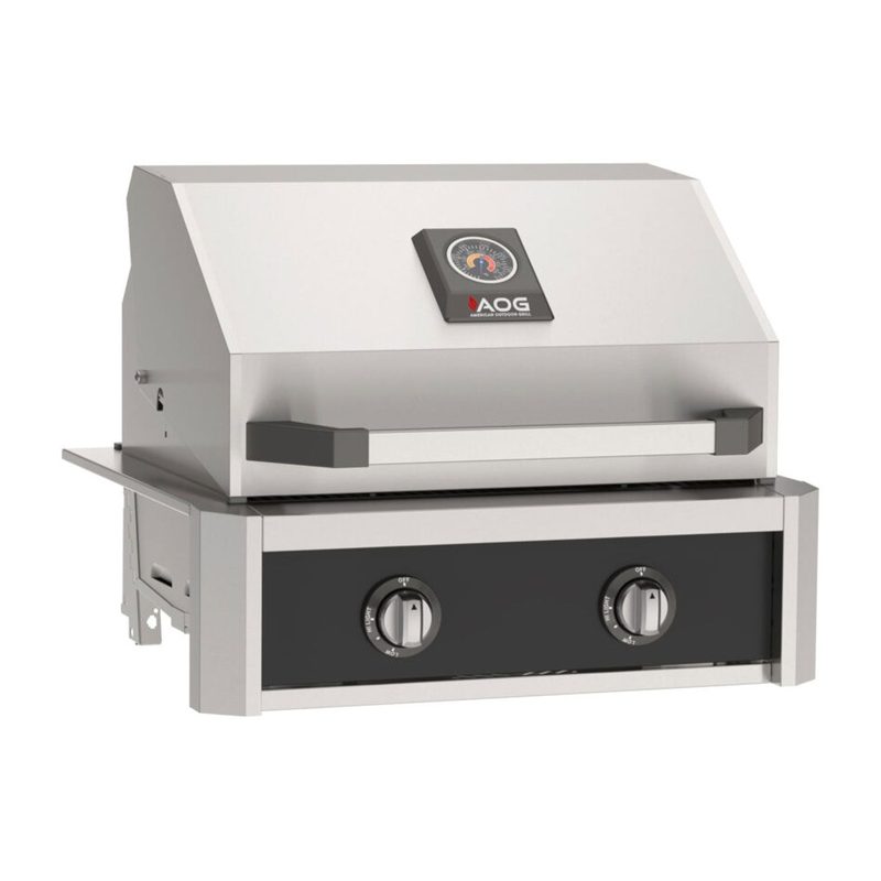 AOG T-Series 24-Inch Built-In Gas Grill Angle View 2026
