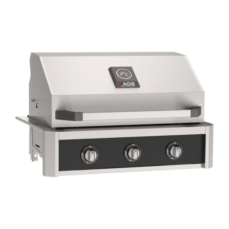 AOG T-Series 30-Inch Built-In Gas Grill Angle View 2026