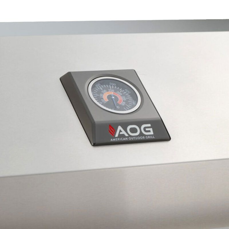AOG T-Series Built-In Gas Grill Outdoor Kitchen Lifestyle Cooking