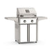 AOG T-Series 24-Inch Freestanding Gas Grill on Cart Side Angle View B