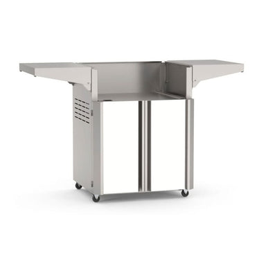 AOG T-Series 24-Inch Freestanding Gas Grill on Cart Side Profile View