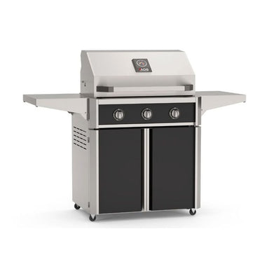 AOG T-Series 30-Inch Freestanding Gas Grill on Cart Front View B