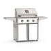AOG T-Series 30-Inch Freestanding Gas Grill on Cart Side View B