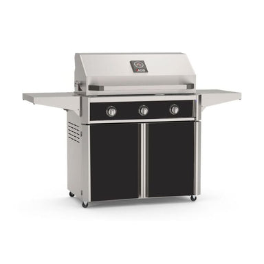 AOG T-Series 36-Inch Freestanding Gas Grill on Cart Side Angle View B