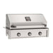 AOG T-Series 36-Inch Freestanding Gas Grill on Cart Stainless Alternate Front View