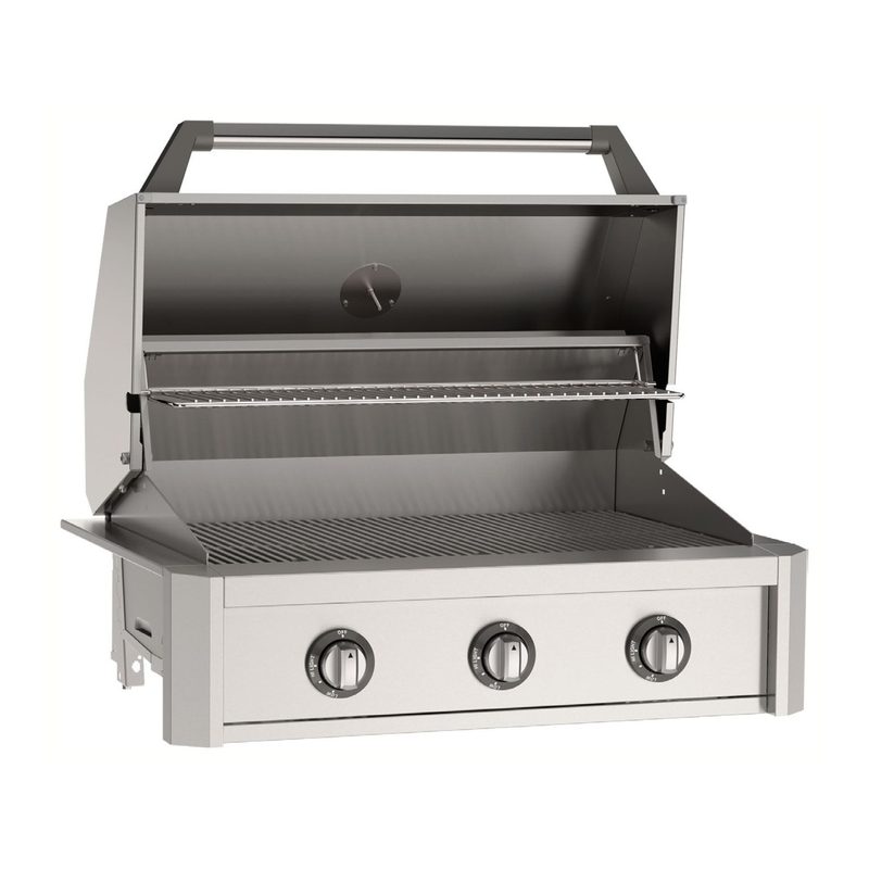 AOG T-Series 36-Inch Freestanding Gas Grill on Cart Side View B