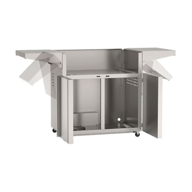 AOG T-Series Freestanding Gas Grill on Portable Cart Outdoor Lifestyle