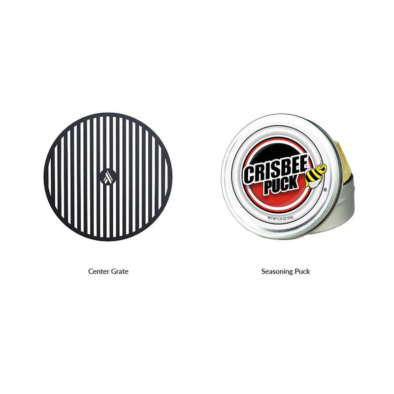 Arteflame Platinum 40" Grill - High Euro Base - Stainless Steel - 2 Piece Accessory Bundle