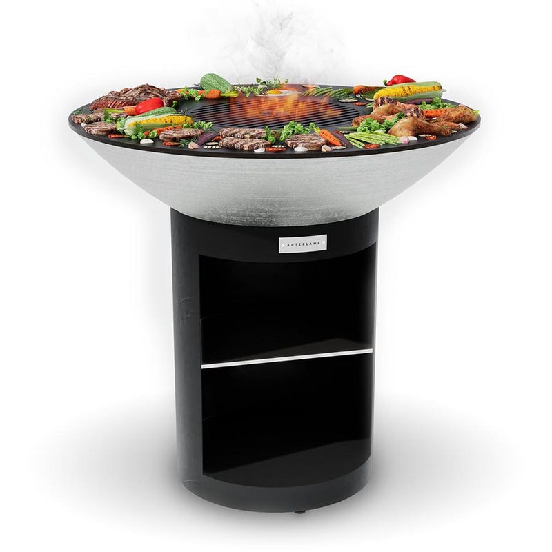 Arteflame Platinum 40" Grill - Storage Base - Black