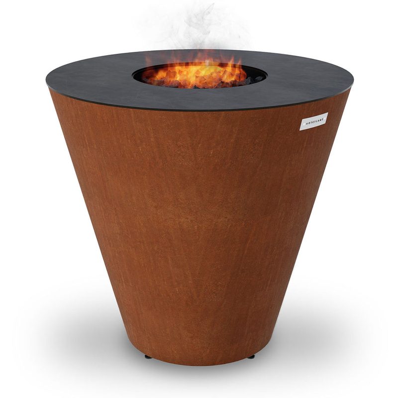 Arteflame One Series 40" Grill - Corten Steel