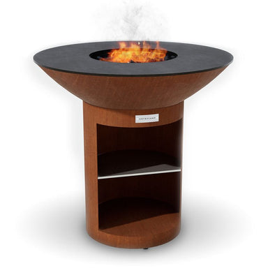 Arteflame Classic 40" Grill - Storage Base - Corten Steel