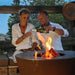 Arteflame Classic 40" Grill - High Round Base - Corten Steel - Image 6