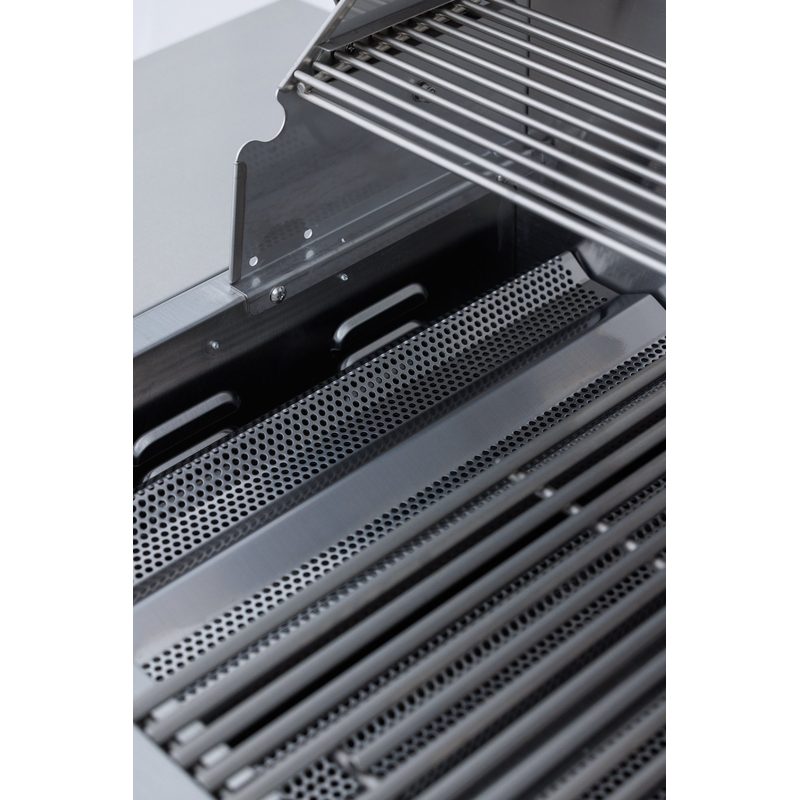 Blaze BCM 25-Inch Built-In Grill Full-Width Stainless Steel Flame Tamers for Even Heat