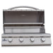 Blaze BCM 32-Inch 4-Burner Built-In Gas Grill Lid Open 