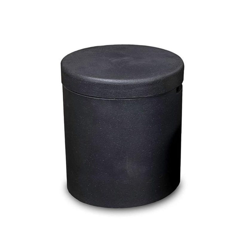 Blaze Fire Pit Bowl Propane Tank Cover Phantom BLZ-FBOWL-TCOVER Front View