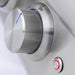 Blaze LTE+ LED illuminated control knob with red safety glow and push-and-turn ignition