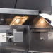 Blaze LTE+ grill interior halogen lighting and infrared rear rotisserie burner