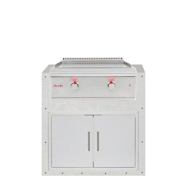 EZ Finish Outdoor Kitchen Systems 36-Inch Ready-to-Finish Module w/ Blaze LTE+ 30-Inch Griddle & Double Doors