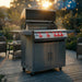 Blaze 32 Inch Freestanding Grill | Exterior Burner State Lighting