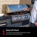 Blaze LTE+ 40-Inch Gas Grill | Easy Lift Hood