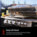 Blaze LTE+ 40-Inch Gas Grill | Shown Cooking