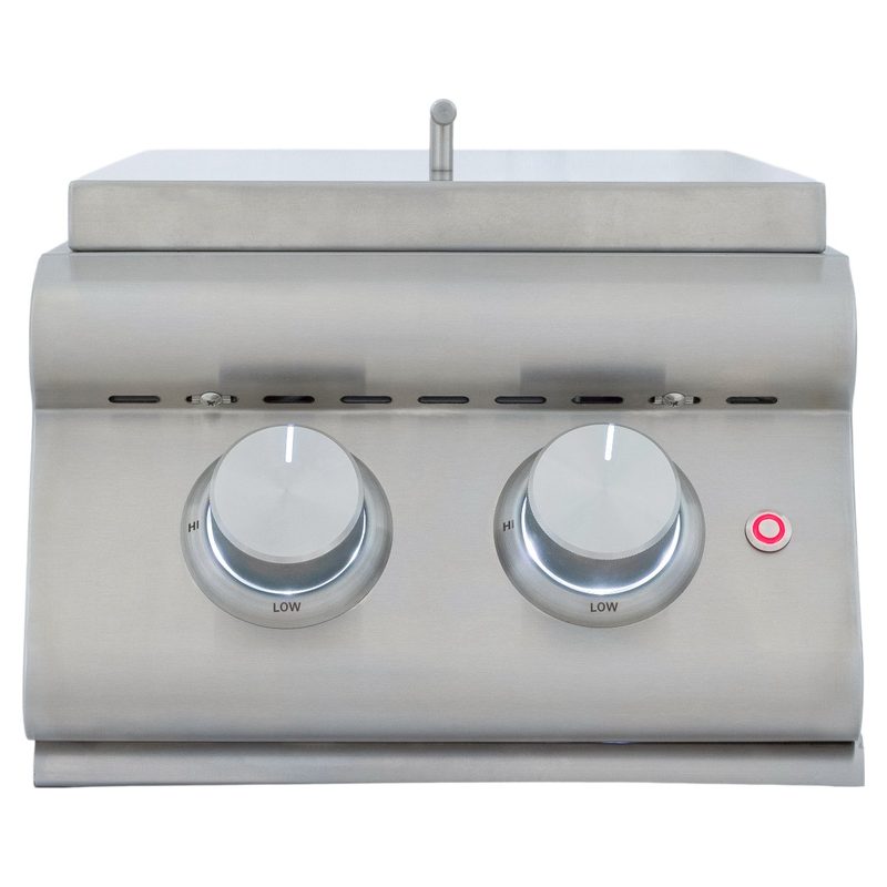 Blaze LTE+ Built-In Stainless Steel Double Side Burner - BLZ-SB3LTE