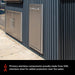Blaze Marine Grade Trash And Recycling Drawer Installed In Outdoor Kitchen Island