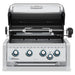 Broil King Imperial S 470 Built-In Grill Hood Open Front View