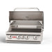 Bull Angus 30-Inch 4-Burner Built-In Gas Grill With Hood Open