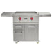 Coyote Freestanding Flat Top Grill | Red Knobs