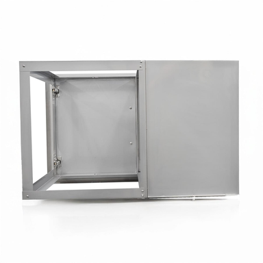 Coyote 36 Inch Double Door & Drawer Combo | Rear View