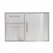 Coyote 36 Inch Double Door & Drawer Combo - C3-CD2DC36