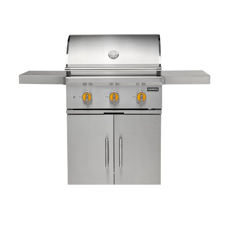 Coyote C-Series 30-Inch Grill | Yellow Knobs