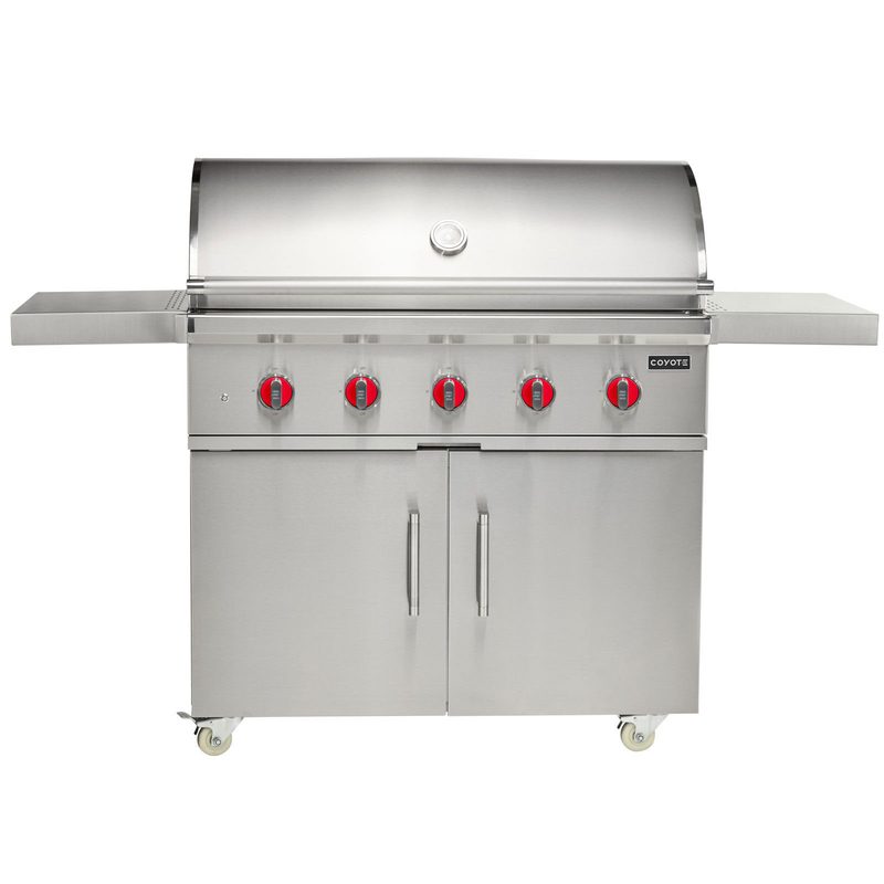 Coyote CL Series 42 Inch Grill | Red Knobs