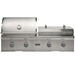 Coyote Gas Grill / Flat Top Combo | Silver Knobs